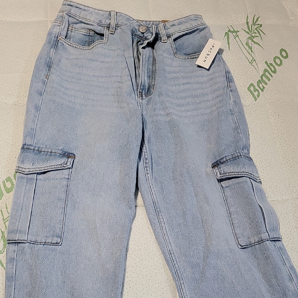 PacSun Blue Boyfriend Jeans Relaxed Fit
